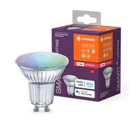 LEDVANCE Smart ZB PAR16RGBW5,5W/230VGU104X1 LEDV, Lead-Free Glass, GU10, 4.9 W