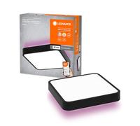 Led Smart+ Wall Lamp Ceiling Light Orbis Backlight Black 35cm 28W RGB Dim WiFi
