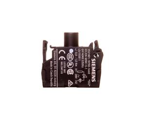 LED Socket Block White 230V AC SIRIUS ACT 3SU1401-1BF60-1AA0