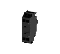 LED Socket Block White 230V AC SIRIUS ACT 3SU1401-1BF60-3A0