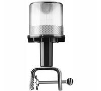 LED Solar Boat Navigation LightsLED Navigation Signal Light Marine Yacht Accessory Tools with Solar Light Source IP65 Waterproof Design Easy To Install for Rod Within