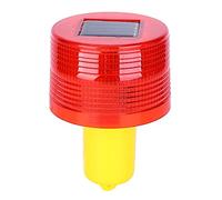LED Solar Emergency Warning Light for Road Boat, Durable Plastic Material, Automatic Flashing, Red Light for Safety, Suitable for Road Boat
