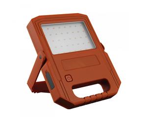 Led Solar Floodlight Noctis Orange IP54 10W 1000lm Cool White Powerbank