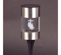 LED Solar Grave Light Grave Lantern Glass Light Grave Decoration Solar Lamp Grave Decoration