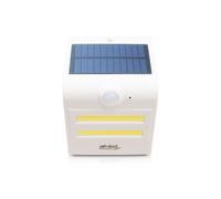 LED Solar Lamp Wall Panel Motion Sensor Dimmable IP65 Adjustable Brightness HQ