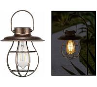 LED Solar Lantern Hanging Solar Lamp Warm White with Battery Solar Garden Lamp Lantern