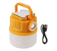 LED Solar Lantern PC Material Yellow Compact Design(yellow C50)