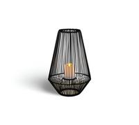 LED Solar Light 46x32cm Black Solar Lamps for Outdoor Garden Lamp with Battery