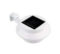 LED Solar Light Lamp Outdoor Garden Yard Wall LED Light Gutter Fence Wall Lampand and Bracket