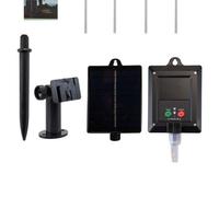 Led Solar Light Meteor Shower 8-10 Hours Run Time 4. 7M X 8 Tubes Warm White X 1