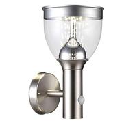 LED Solar Outdoor House Wall Light Motion Detector Yard Driveway lamp Garden Lighting Globo 33435