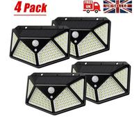 LED Solar Power Lamp PIR Motion Sensor Wall Lights Outdoor Garden
