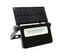 Led Solar Spotlight Noctis Solaris Mini Black IP65 Cold 6000K Motion Sensor