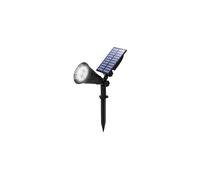 LED Solar Spotlights, Super Bright 250LM Outdoor Security Garden Landscape Lamps, Daylight 6000K, Auto-on at