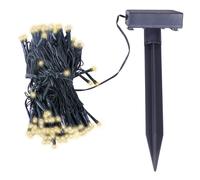vidaXL LED Solar String Lights Warm White Christmas Decoration Xmas Tree Light
