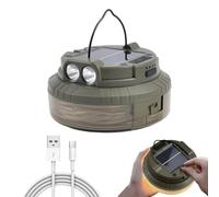 LED Solar Tent Lights - 5.1 Inch Others Camping Rope for Outdoor Atmosphere, Waterproof Rechargeable Lantern with Bright Glow, Decorative Rope Lighting for Balcony