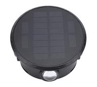 LED Solar Wall Light Wall Sconce 3030 Light Chips Up and Down Solar Night Light Solar Wall Lamp Fence Lighting for Patio Yard Outdoor Indoor (Warm Light)