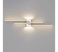 LED Spotlight, Geometric Linear Wall Sconce, Ultra-Thin Metal Strip Wall Lamp with Up and Down Lighting, Dimmable Ultra-Thin Long Wall Lamps, Bedside Wall Lights
