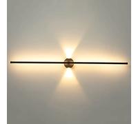 LED Spotlight, Linear Atmosphere Light, Metal Wall Sconce with Up and Down Decorative Lighting, LED Strip Wall Lamp, Living Room Sofa Corner Wall Washer