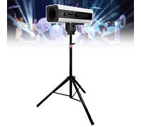 LED Spotlight with Tripod Bracket, Adjustable Aperture and Color Temperature Control for Event, Theater, Disco, Party, Show