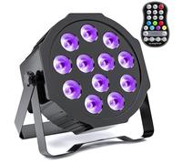 LED Stage Lighting, Rechargeable Par Lights, 6-in-1 Ultra-Bright Disco Spotlight for Photography, Video, Wedding, Party DJ Events