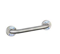 LED Stainless Steel 450mm Bathroom Grab Rail - Wall-Mounted Support Handle with Night Light for Safety, Accessibility, and Independent Living