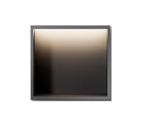 LED Stainless Steel Shower Head - Waterproof Recessed Design No Tile Required Wall Mounted Storage Solution for Home & Hotel Bathrooms