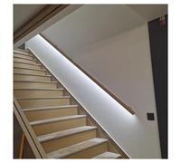 LED Stair Handrail Sensor Light, Aluminum Waterproof Illuminated Grab Bar for Safe Indoor and Outdoor Use in Corridors and Lofts