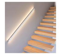 LED Stair il Wall-Mounted Support Rail for Villa Entry 59"/1.5m Left Side Safe Passage Durable & Stylish Design for Enhanced Stair Safety