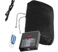 LED Star Backdrop with DMX512 Controller, Foldable Velvet Stage Curtain for Wedding, Universe Space Themed 3D Studio Lighting, DJ Band & Club Show,3 * 3m