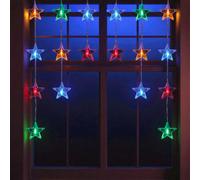 Led Star Curtain Hanging String Lights