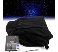 LED Star Curtain Stage Background Cloth, LED Drop Curtain with Controller, 3D Decorative Lighting for DJ Live Events, 3 * 4m