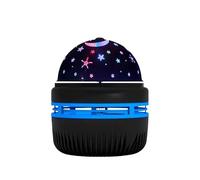 LED Star Projector Night Light, RGB Rotating Disco Ball, Magic Crystal Stage Light