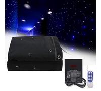 LED Starlight Cloth Backdrop, 3x6m Foldable Starry Photography Background with Controller for Party Decoration