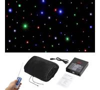 LED Starry Cloth Backdrop with DMX Control, Foldable for Wedding and Party Photography