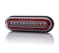 LED Stop Tail Light with Indicators / Turn Signals | Multifunction Auxiliary Rear Light Cluster for Project Motorbike | Quad Bike | ATV | Pick Up | 4x4 | Trailer | Also Ideal for Rear Back Top Box