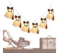 LED String Halloween 182 cm Banner Bright Ghostly Ghost