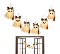 LED String Halloween 182 cm Light Garland with Ghosts