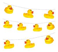 Led String Lights, Indoor String Lights, Duck Designed Cute Decorations Lighting for Camping Tent Wedding Backyard House Exterior Window Halloween
