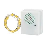 LED String Lights - String Lights, Musical Sparkling String Lights For Christmas Trees, Battery Powered LED Copper Wire Lights, Battery Powered LED String Lights, Window Wall Curtain-Garland