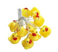 Led String Lights,Waterproof String Lights - Cute Bright Duck Designed Lighting Decor for Balcony Tent Window Patio Classroom Wedding Christmas House Exterior Ceiling Fence Gazebo
