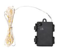 LED String Lights White 110 LEDs 1100cm Plastic Plug-in with Fan for Home DIY