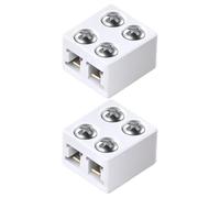 LED Strip Connectors - Solderless -Down | ABS Quick-Link Adapter - Seamless Wire Joiner for Strip Light Power Synchronization & Stable Electrical Contact