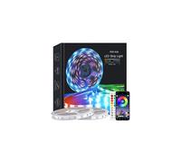 Led Strip Light 20m RGB Smart with Music Sync, Bluetooth App & IR Remote, 16M Colors, 29 Dynamic Modes, DIY Color & Timer