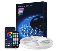 Led Strip Light,3M 9 Colours RGB Lumi Light USB Music Sound Sync Blue Lights,TV Lights for 32-60inch TV Backlight,Led Strip Behind TV light Lighting with Remote Control Bluetooth APP for Xmas Decor