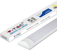 V-TAC VT20350 20W LED Slim Profile Batten 25mm High x 75mm Wide x 2 Foot Long, 3000K, 2400Lm
