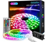 LED Strip Lights, 5M *2 RGB Multicolour Colour Changing Rope Light Strip with 44-Key IR Remote,DIY Bright 5081 LEDs，Suitable for Family Room, Hotel, Bedroom, TV, KTV, Kitchen, Christmas Decoration