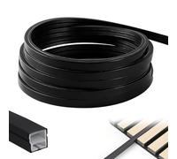 LED Strips, LED Rail 5 m, Flexible Silicone LED Profile, for Acoustic Panels, LED Strips, LED Channels Profile, IP65 Waterproof LED Channel Diffuser, for Ceiling, Cabinet, Bar, Acoustic Panels