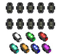 LED Strobe Drone Light,Anti Collision Light,Fits for DJI Mini 4 Pro, Avata 2,Mini 4k,Air 3, Mavic 3 and All RC Drones Accessory(10PCS)