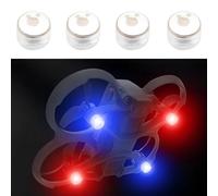 LED Strobe Light Set, 4 Pieces Strobe Drone Light Drone Flash Night Light for DJI Avata 2 Drone Night Flying Signal Lamp Navigation Light Searchlight